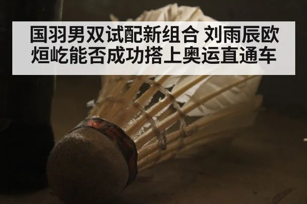 国羽男双试配新组合 刘雨辰欧烜屹能否成功搭上奥运直通车